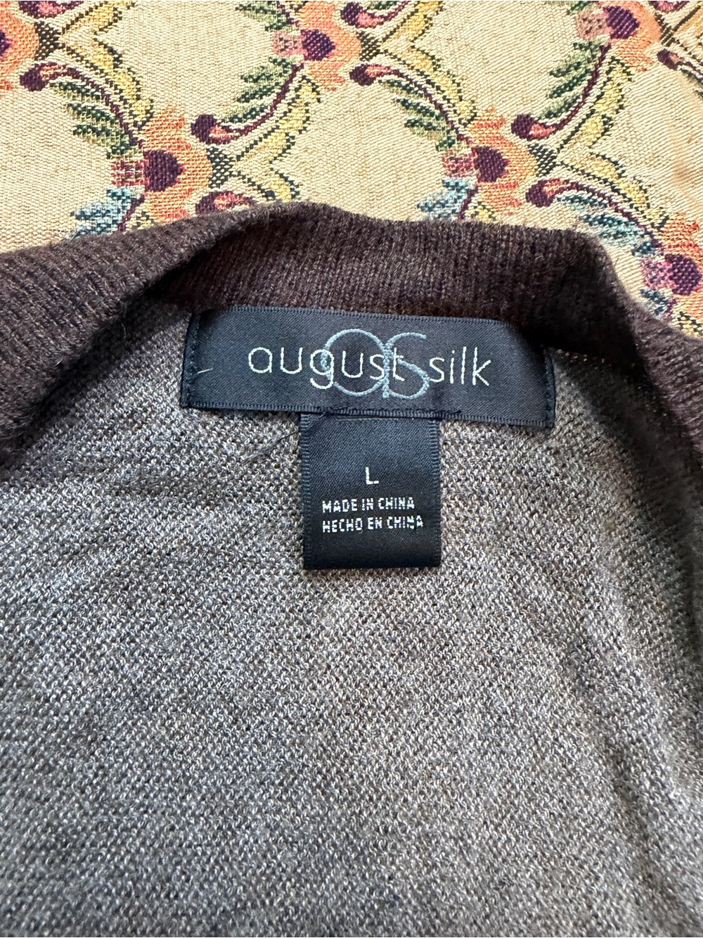 Colorblock Open-Front Sweater Cardigan - Picture 9 of 9